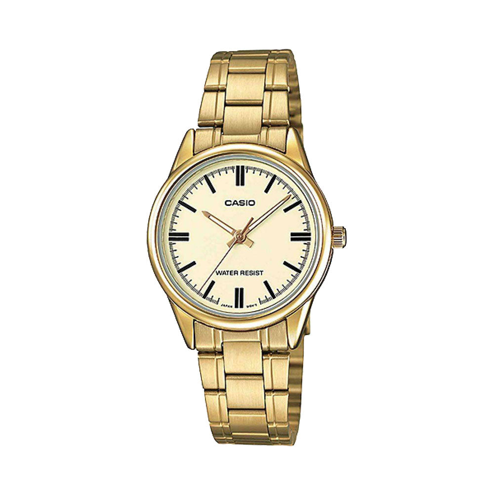 Casio LTP-V005G-9A Reloj Analógico Resistente al agua