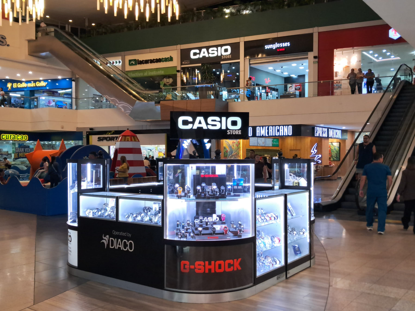 Cascadas Mall - Kiosco TGU