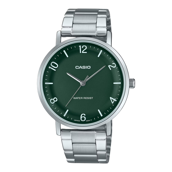 Casio MTP-VT03D-3B Reloj Analógico Resistente al agua