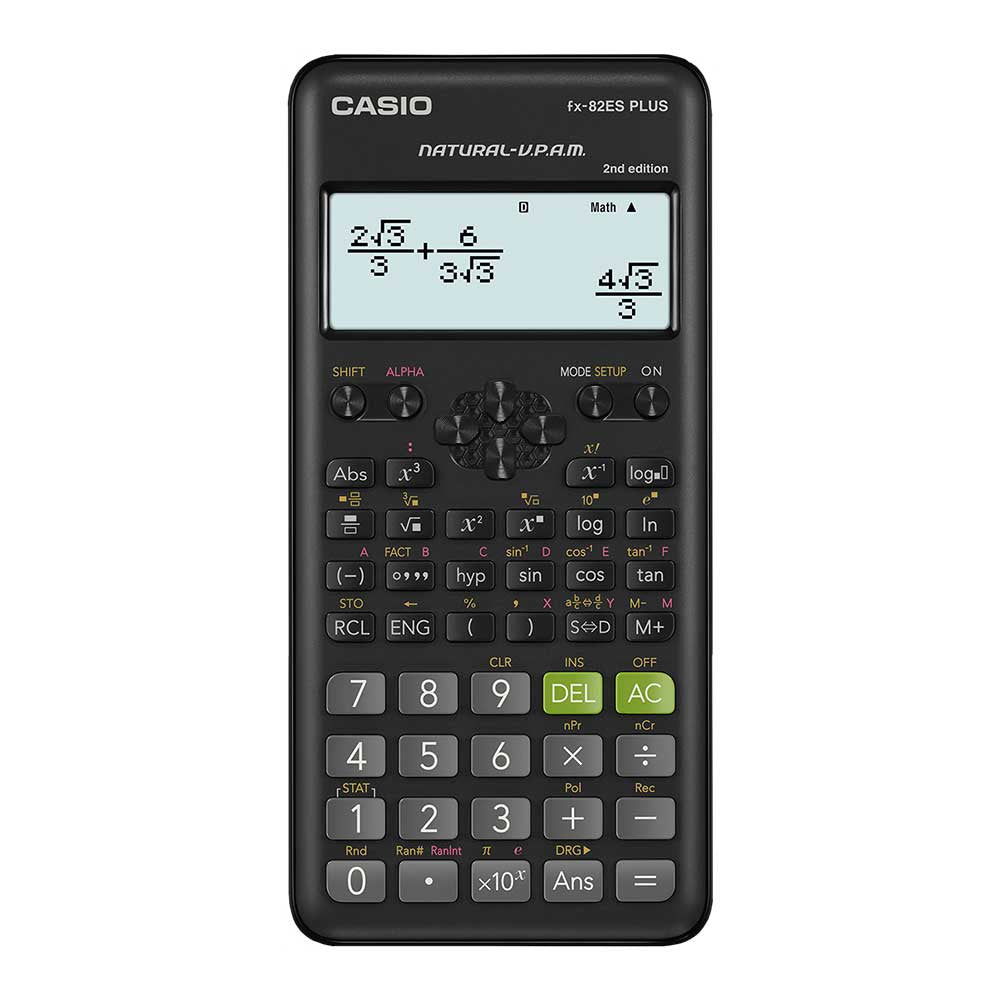 Casio FX-82LAPLUS2-BK Calculadora Científica